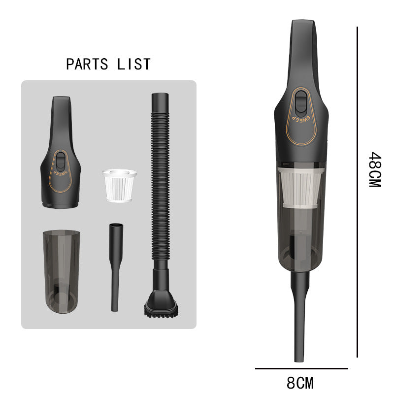 Cross-border vacuum cleaner S9D small household large suction cleaner car wireless portable handheld vacuum cleaner