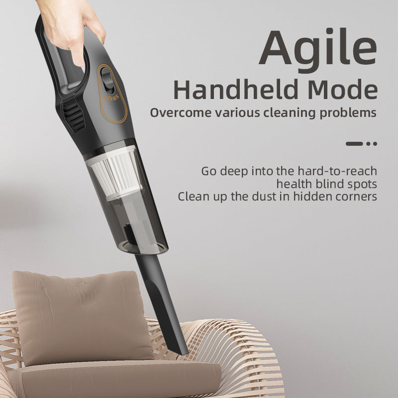 Cross-border vacuum cleaner S9D small household large suction cleaner car wireless portable handheld vacuum cleaner