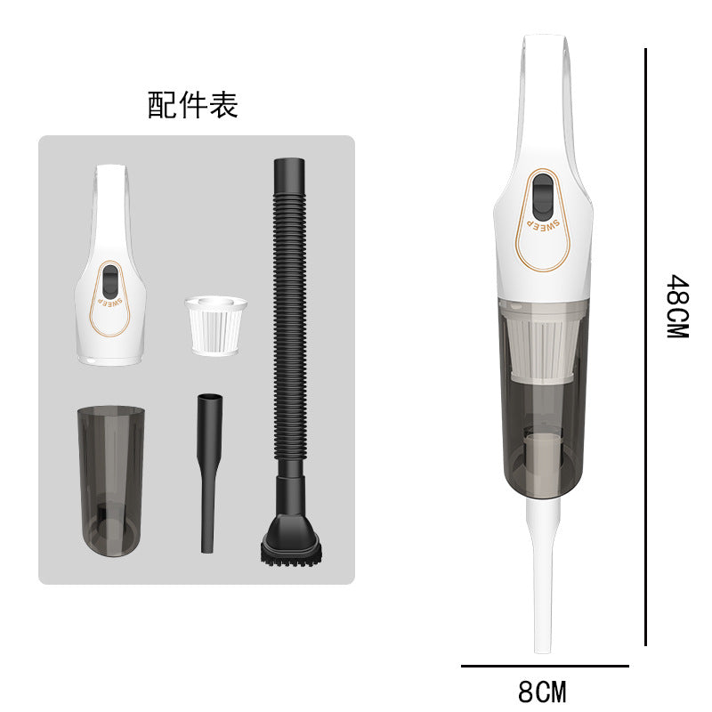Cross-border vacuum cleaner S9D small household large suction cleaner car wireless portable handheld vacuum cleaner
