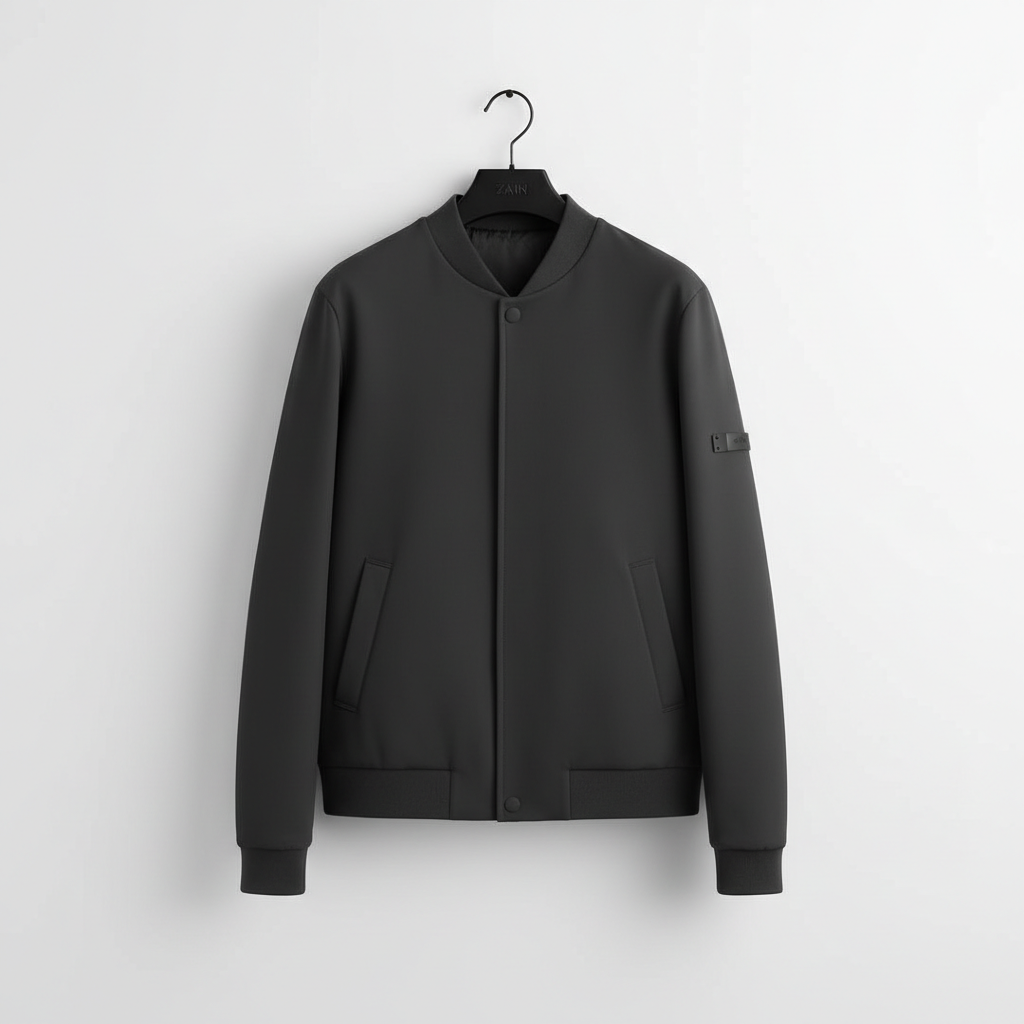 Zain Minimal Bomber Jacket